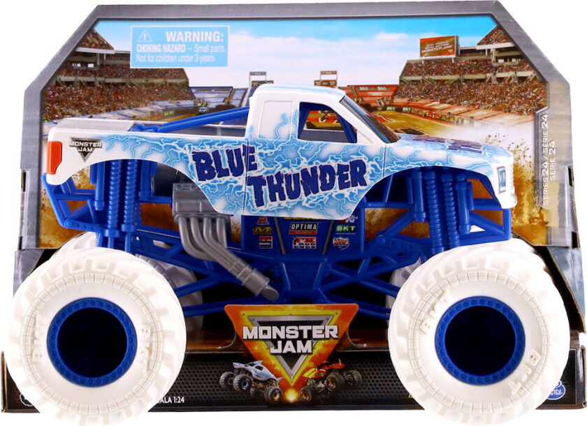 Samler Truck - 1:24 - Blue Thunder - Blå/Hvit - - OneSize - Bil