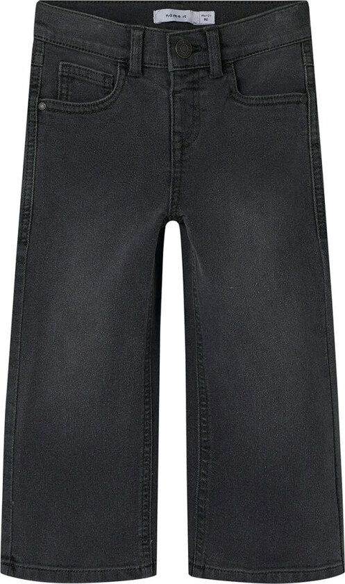 Jeans - Bred - NmfRose - Dark Grey Denim - - 2 år (92) - Jeans