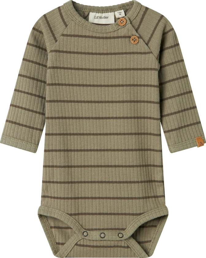 Lil' Atelier Body I/e - Rib - Noos - NbmKail - Overland-fottur - Lil Atelier - 56 - Langermet Body