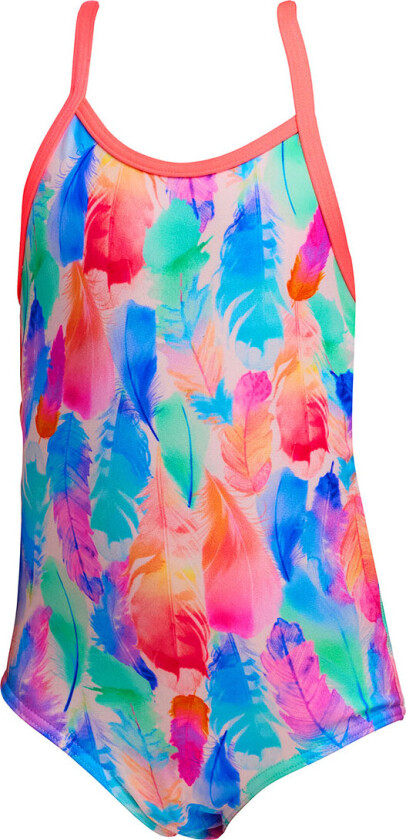 Badedrakt - Trykt One stykke - UV50+ - Kiling Rosa - - 5 år (110) - Badetøy