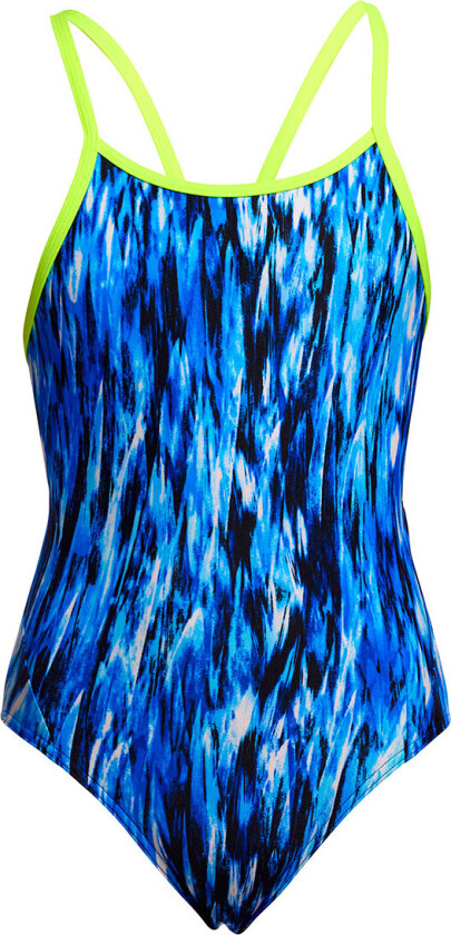 Badedrakt - Diamantrygg - UV50+ - Wing Streak - - 12 år (152) - Badetøy