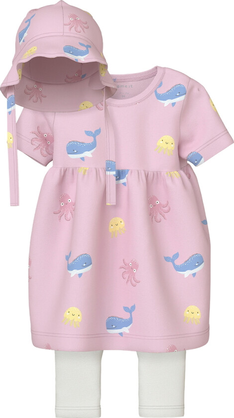 Kjolesett - NbfVandora - Ballerina/Cloud Danser - - 68 - Kjole