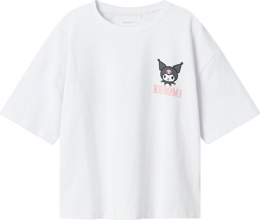 T-skjorte - NkfNuni - Kuromi - Bright White - - 7-8 år (122-128) - T-skjorte