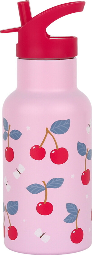 Drikkeflaske - Rustfritt Stål - 350 ml - - OneSize - Drikkeflaske