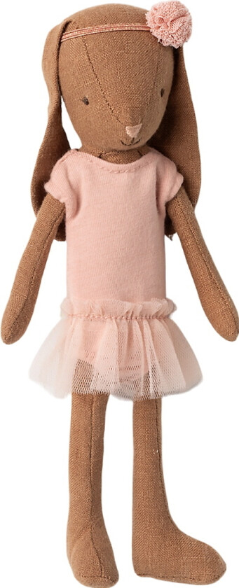 Kanin - Trikot og tyllskjørt - Str. 1 - Rosa - - OneSize - Dukke