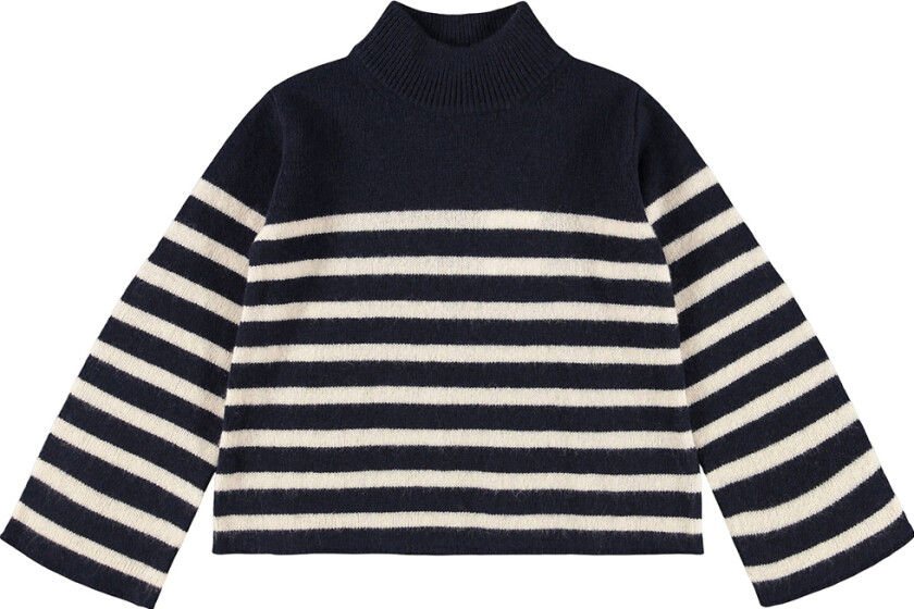 Genser - Strikk - Ull - Govina - Blue Cream - - 7-8 år (122-128) - Genser