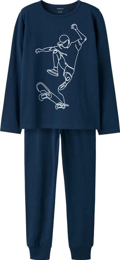 Pysjamas - 2 Deler - NkmNightset - Titan - - 86/92 - 2-delt nattøy