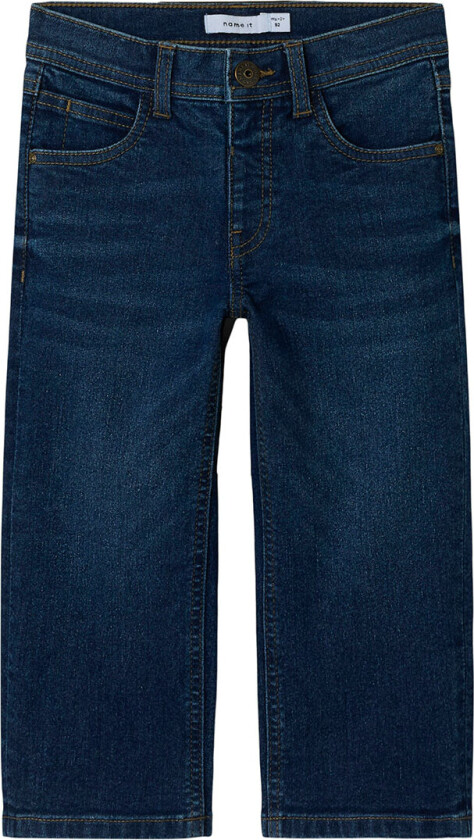Jeans - Straight - NmmRyan - Dark Blue Denim - - 3 år (98) - Jeans