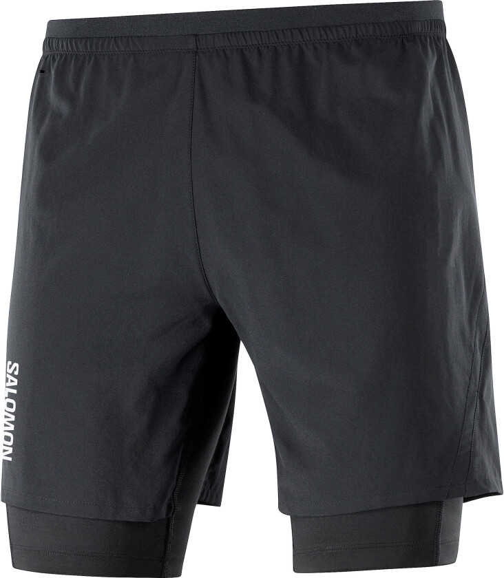 Men's Cross Twinskin Shorts DEEP BLACK/ S, DEEP BLACK/