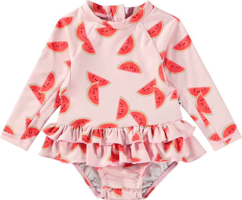 Badedrakt - UV50+ - Narice - Melon Rosa - - 74/80 - Badetøy