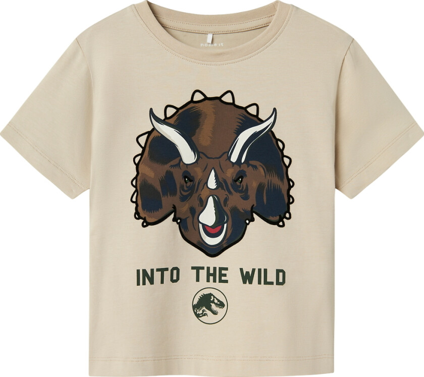 T-skjorte - NmmJogger - Jurassic World - Peyote - - 2 år (92) - T-skjorte
