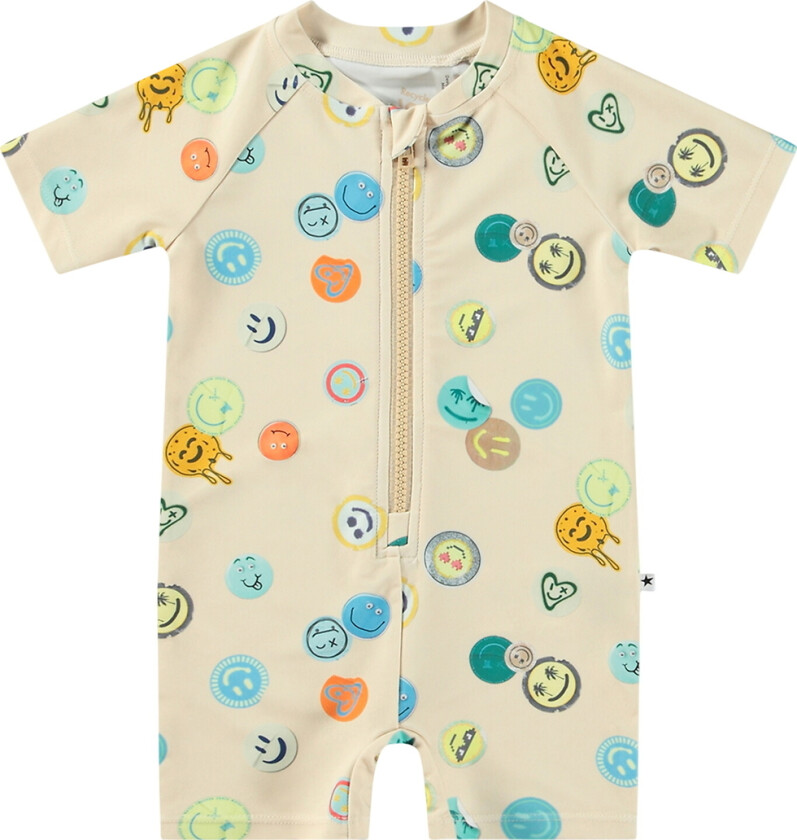 Badedrakt - UV50+ - Neka - Sand Smil - - 3-4 år (98-104) - Badetøy