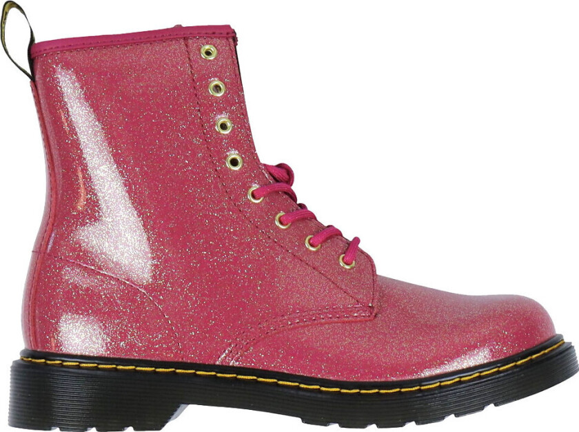 Støvler - 1460Y - Tåke Glitter - Fuchsia/Sølv/Gå - - 37 - Støvler