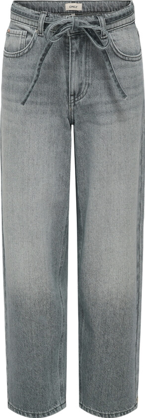 Jeans - Straight - KogGianna - Medium+ Grey Denim - - 11 år (146) - Jeans