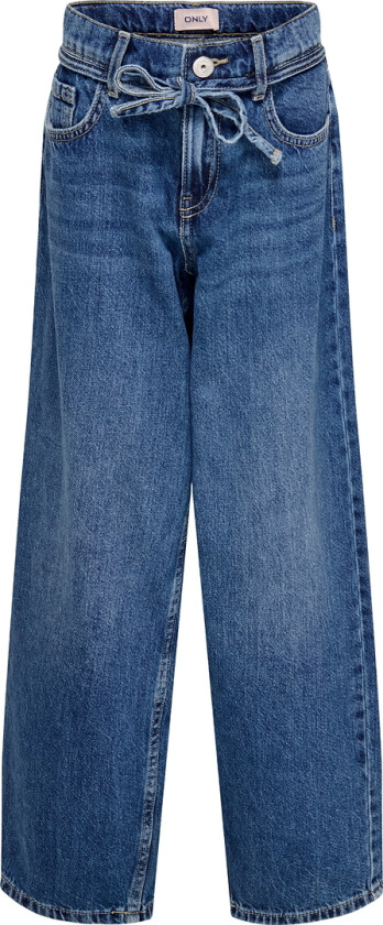 Jeans - Straight - KogGianna - Medium+ Blue Denim - - 10 år (140) - Jeans