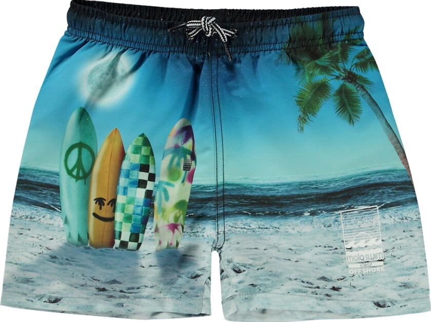 Badeshorts - UV50+ - Niko - Sunset Surfer - - 15-16 år (170-176) - Badetøy