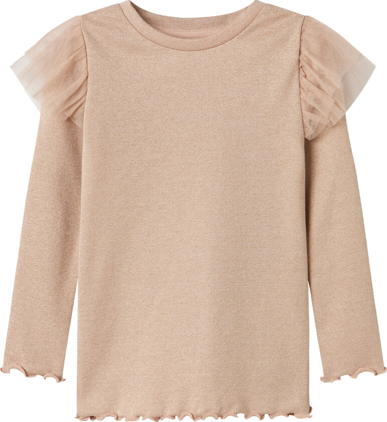 Genser - NmfLulla - Polert Lilac/Lurex - - 6 år (116) - Genser