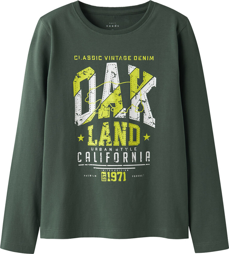 Genser - NkmVux - Garden Topiary/Oakland Urban Stil - - 7-8 år (122-128) - Genser