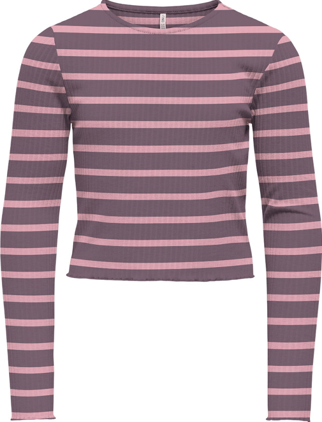 Genser - Rib - KogAlly - Månelandskap/Nostalgi Rose - - 7-8 år (122-128) - Genser