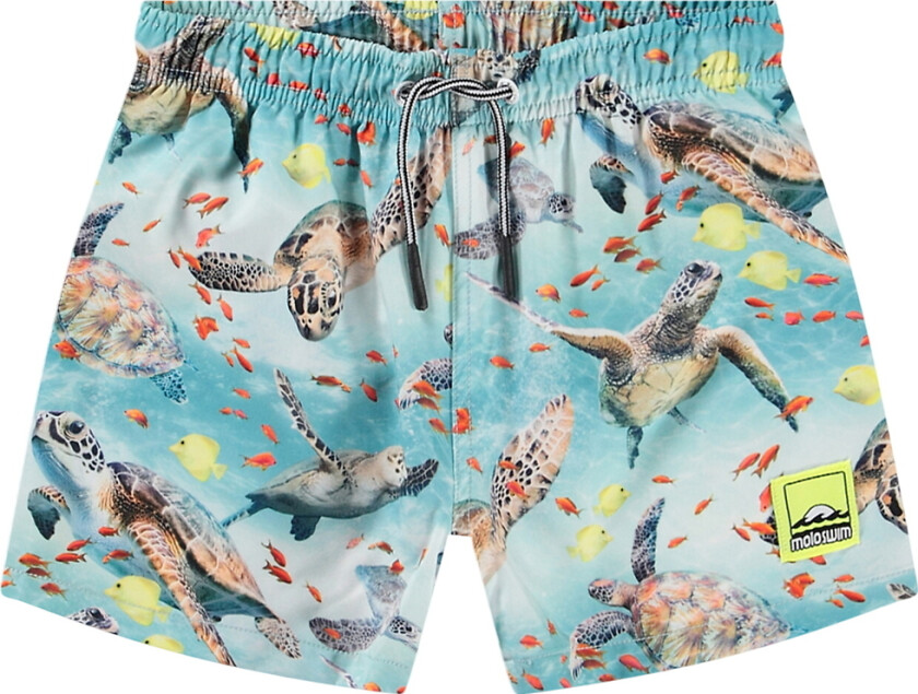 Badeshorts - UV50+ - Niko - Marine Turtles - - 11-12 år (146-152) - Badetøy