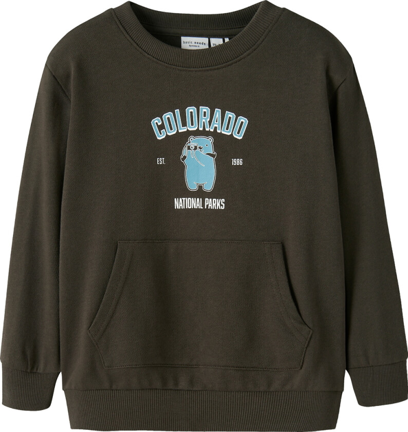 Collegegenser - NmmVoder - Tyrkisk kaffe/Colorado - - 5 år (110) - Collegegenser