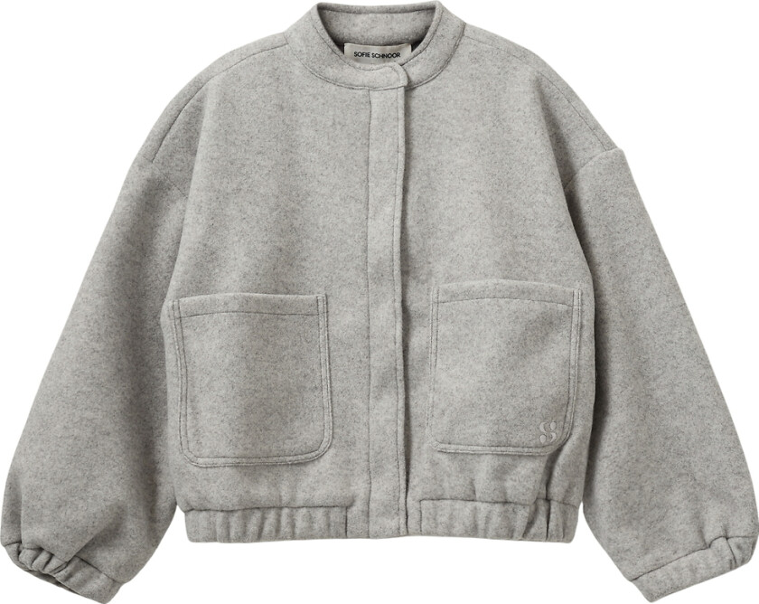 Jakke - FridaSY - Grey Melange - - 12 år (152) - Vinterjakke
