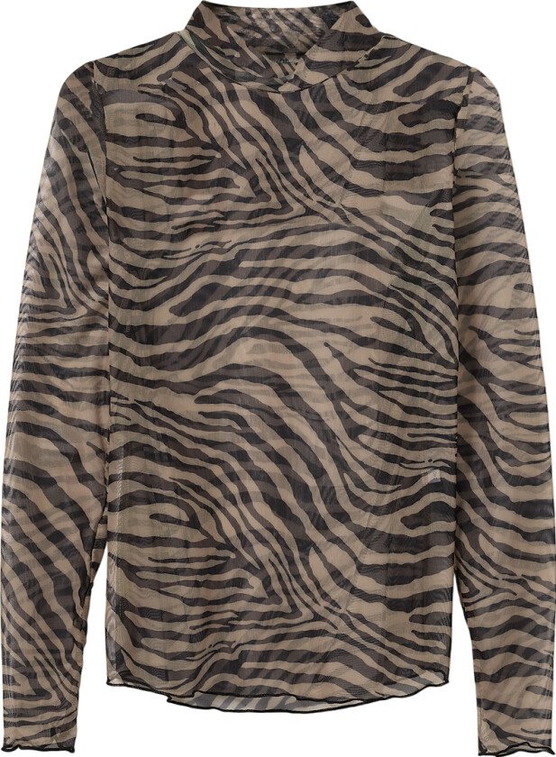 Genser - Mesh - Calliesy - Brown - - 14 år (164) - Genser