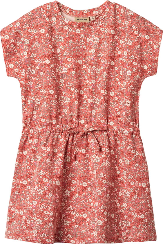 Kjole - Maribel - Coral Blomster - - 4 år (104) - Kjole