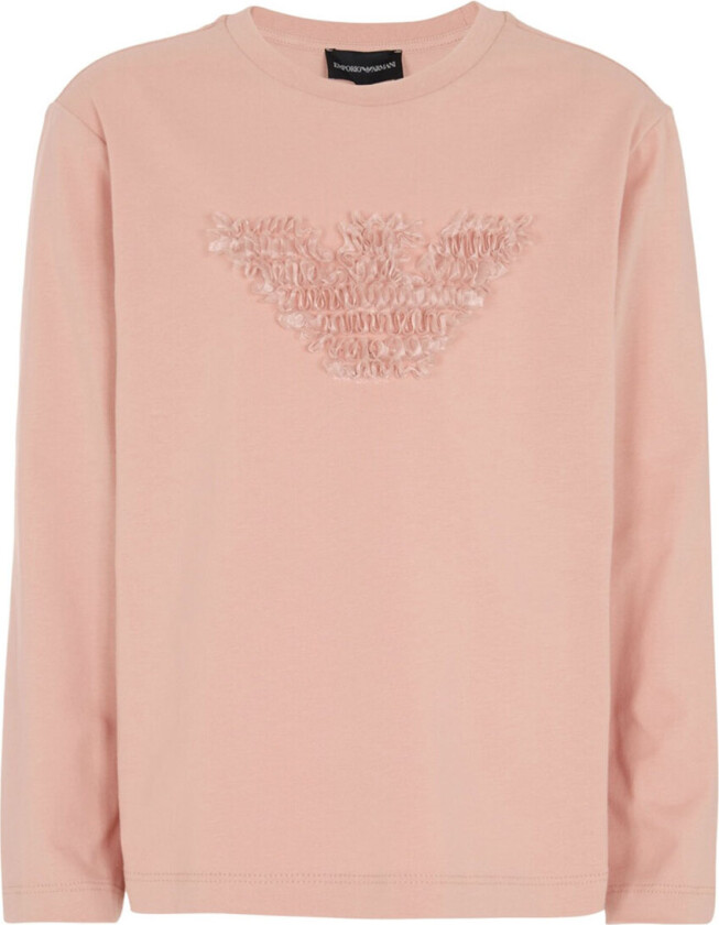 Genser - Mahogany Rose m. Hjerte - - 8 år (128) - Genser