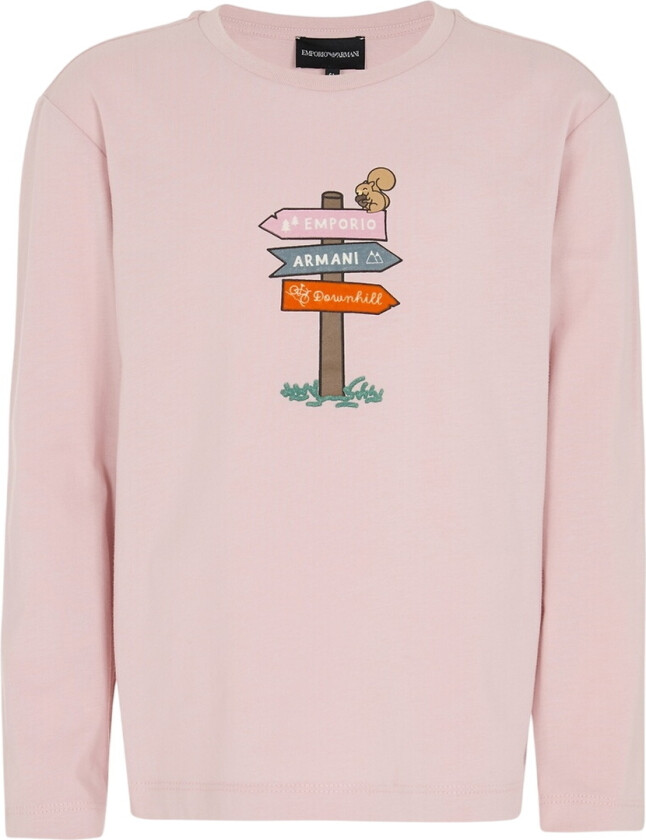 Genser - Polert Lilac m. Trykk - - 5 år (110) - Genser