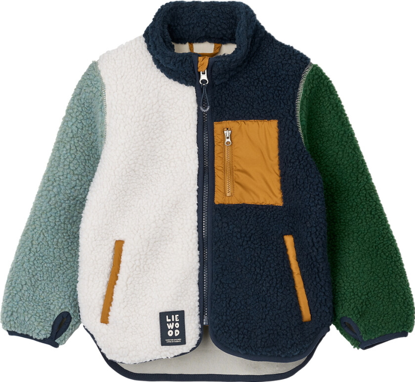 Fleecejakke - Nolan - Peppermynte Multi Mix - - 4 år (104) - Fleecejakke