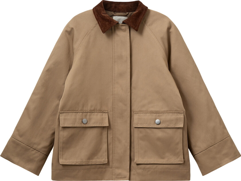 Jakke - WendySY - Beige - - 14 år (164) - Vinterjakke