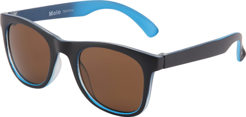 Solbriller - Smil - Svart/Blå - - OneSize - Solbriller