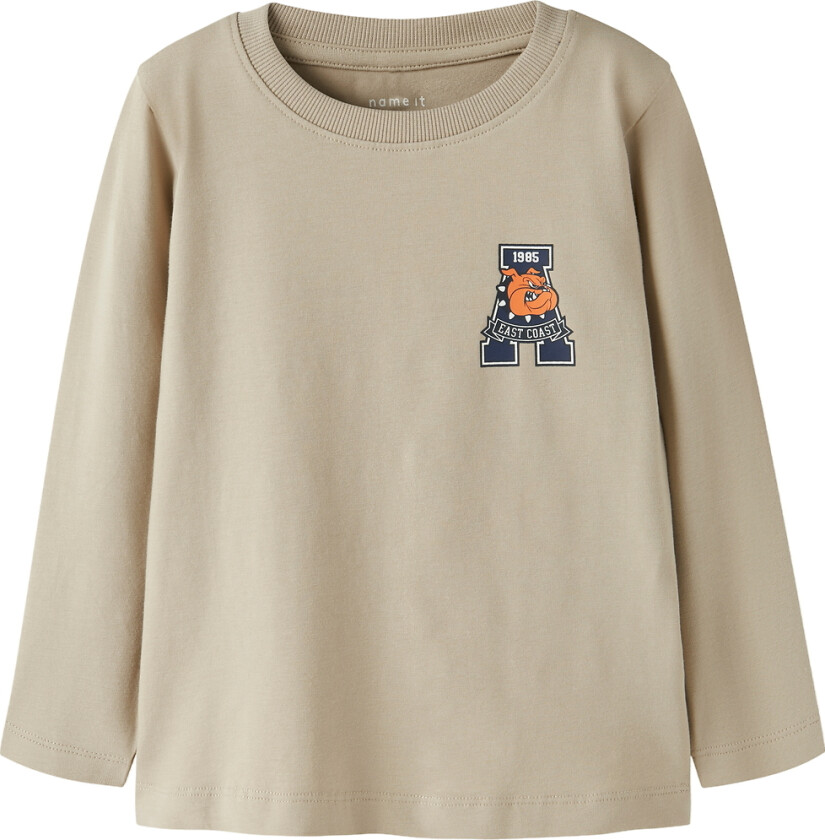 Genser - NmmLamont - Islandsk fossil m. Trykk - - 6 år (116) - Genser