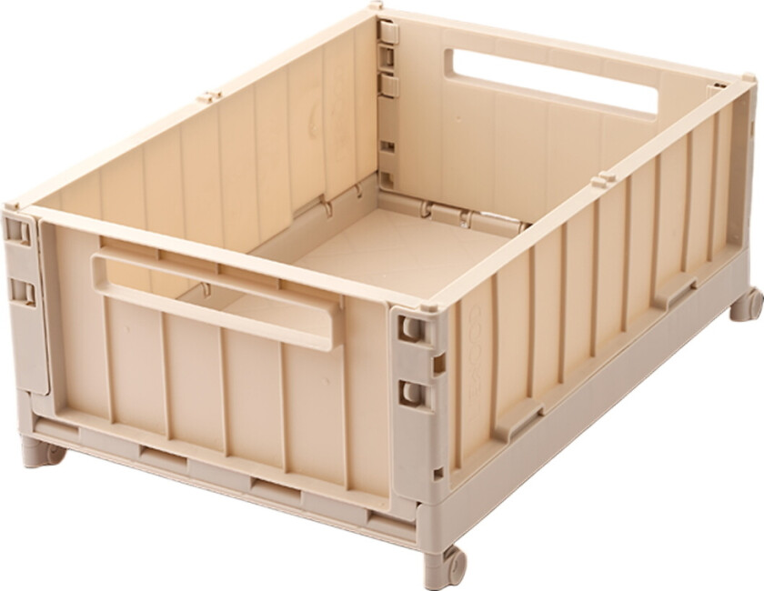 Sammenleggbar boks m. Hjul - Medium+ - Weston - Sandy - - OneSize - Sammenleggbar boks