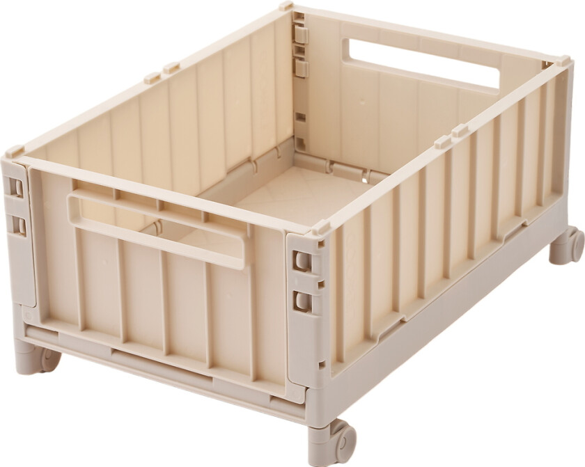 Sammenleggbar boks m. Hjul - Large - Weston - Sandy - - OneSize - Sammenleggbar boks