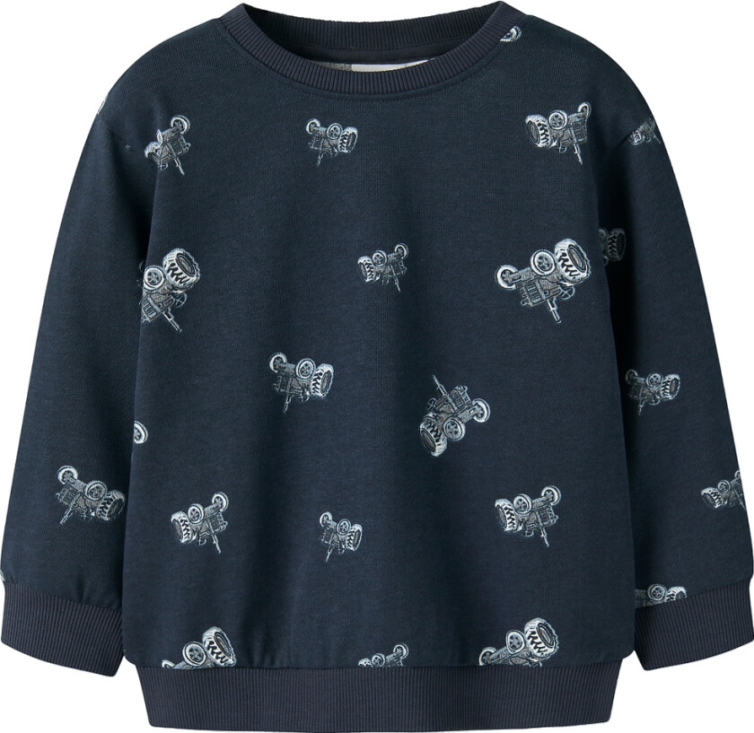 Collegegenser - NmmVifelix - Navy Blazer/Traktorer - - 3 år (98) - Collegegenser