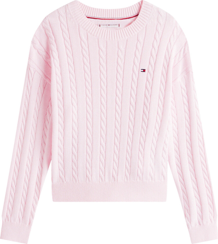Genser - Strikk - Light Pink - - 3 år (98) - Genser