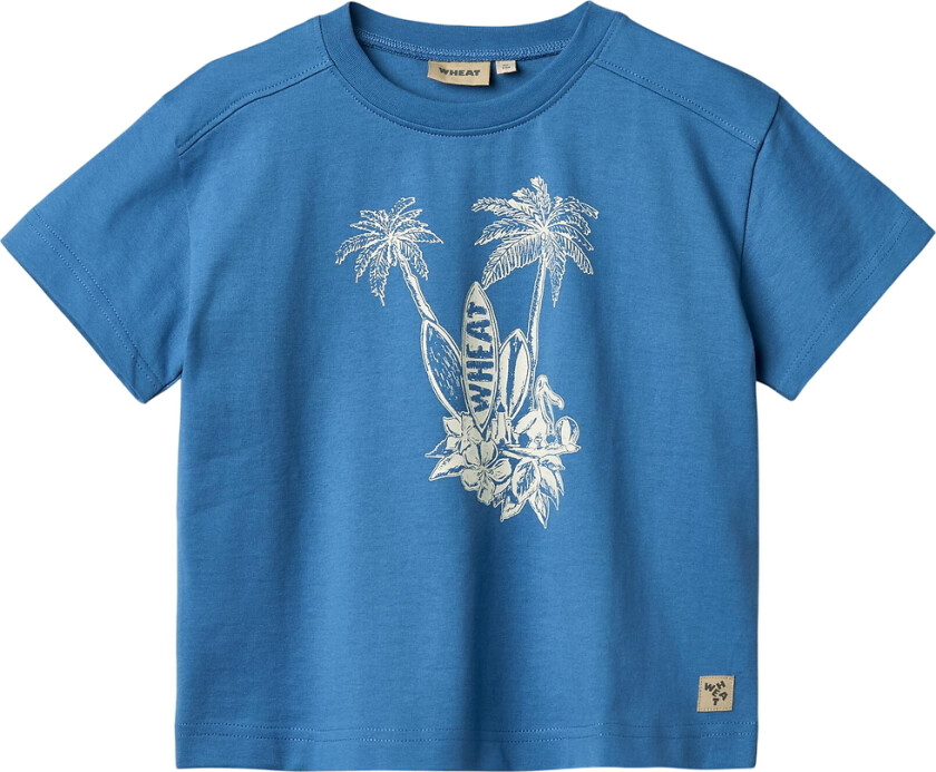 T-skjorte - Laug - Blå - - 7 år (122) - T-skjorte