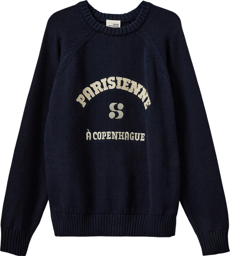 Genser - Strikk - ParisienneSY - Navy Blue - - 16 år (176) - Genser