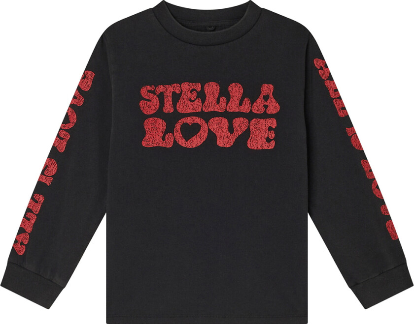 Genser - Svart m. Rød - - 10 år (140) - Genser