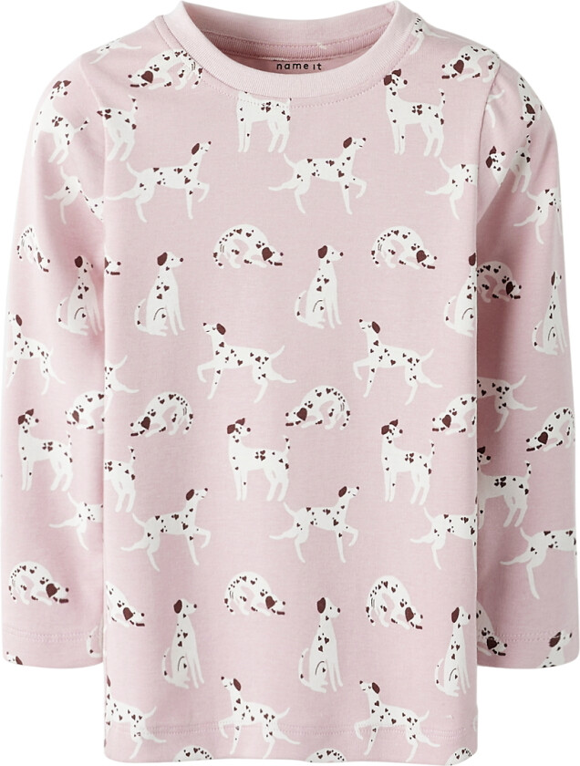 Genser - NmfKilas - Bleket Mauve/Cloud Danser - - 6 år (116) - Genser