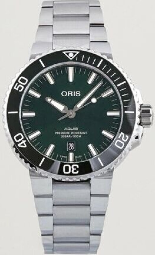 Bilde av Aquis Date 43,5mm Green