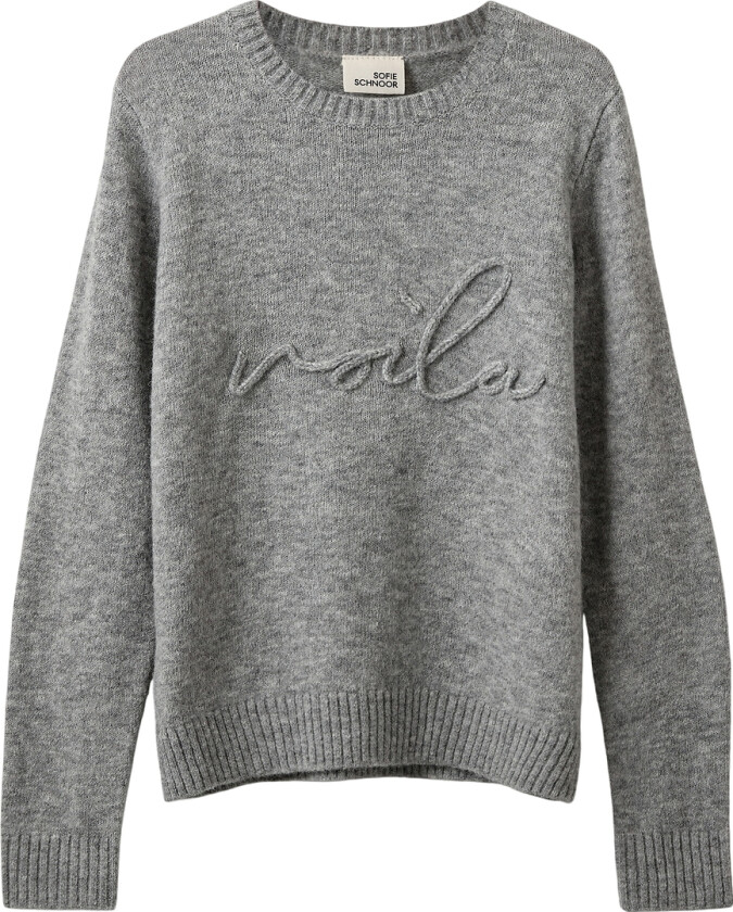 Genser - Strikk - Grey Melange - - 12 år (152) - Genser