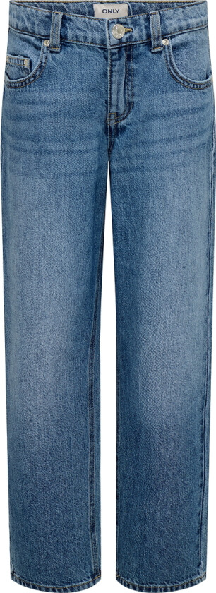 Jeans - Straight - KogLumi - Medium+ Blue Denim - - 11 år (146) - Jeans