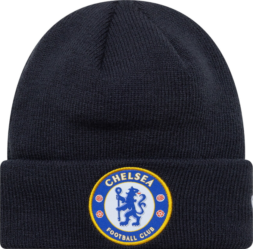 Lue - Strikk - Chelsea - Navy - - 6-12 år (116-152) - Lue