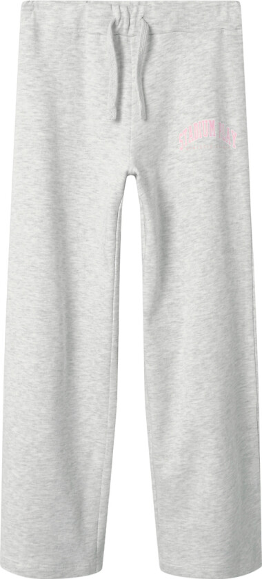 Joggebukser - NkfLiona - Light Grey Melange - - 6 år (116) - Joggebukse