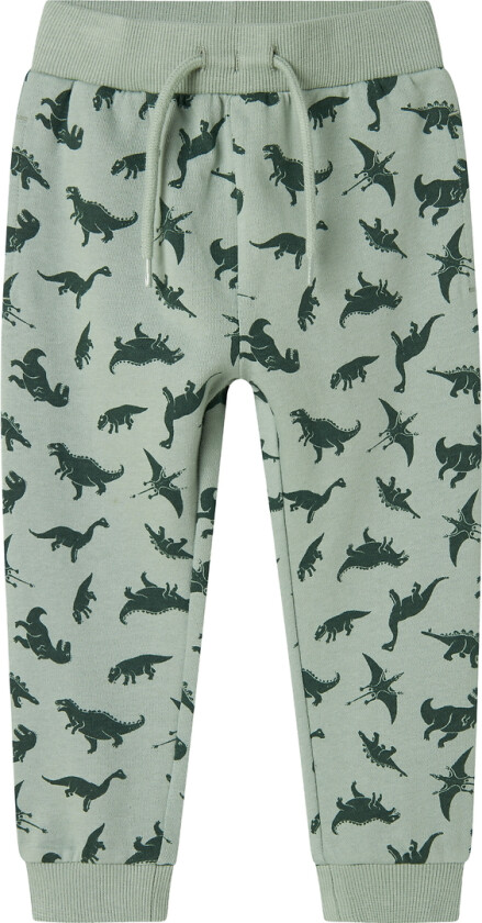 Joggebukser - NmmVifelix - Jadeitt/Dinos - - 6 år (116) - Joggebukse