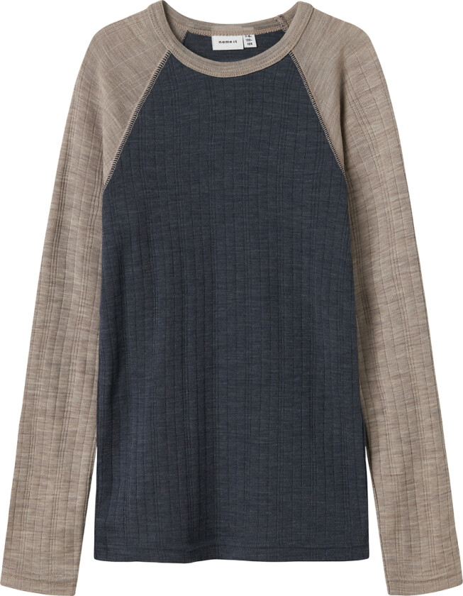 Genser - NkmWang - Ombre Blue/Satellitter - - 6 år (116) - Genser