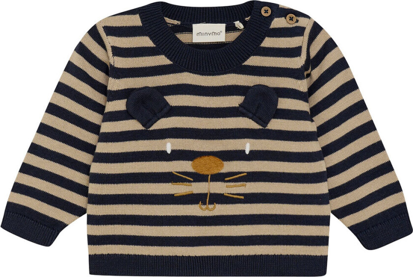 Genser Strikk - Parisisk natt - - 56 - Genser